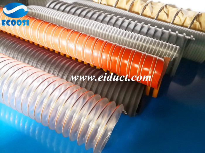 Flexible duct hoses from Ecoosi Industrial Co., Ltd.