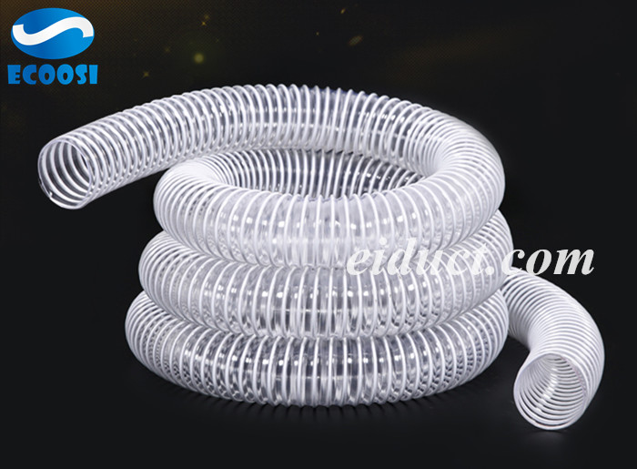 PVC steel wire helix flex duct hose from Ecoosi Industrial Co., Ltd.