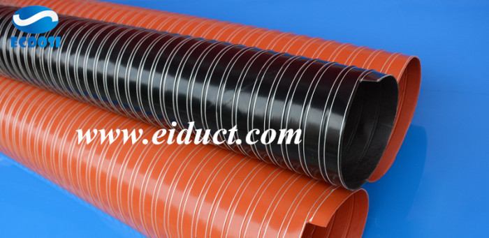 High Temperature Silicone Brake Cooling Duct Hose From Ecoosi Industrial Co., Ltd.