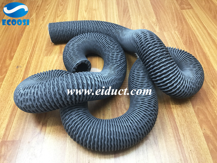 What is the applications of Ecoosi PVC fume exhaust tarpaulin ventilation duct hose?