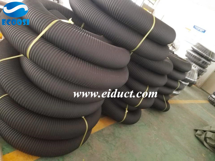 What is the applications of Ecoosi flexible thermoplastic lightweight rubber duct hose？