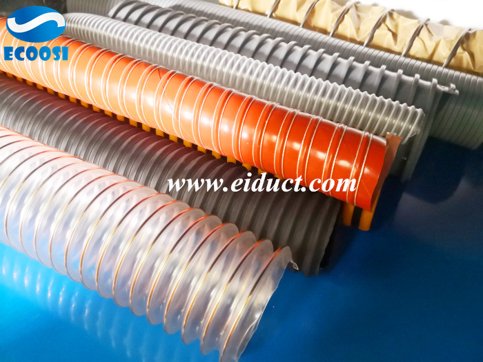 Industrial Flexible Ventilation Ducting Hose From Ecoosi Industrial Co., Ltd.