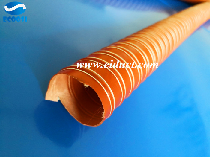 Ecoosi Silicone Double Layer High Temperature Air Duct