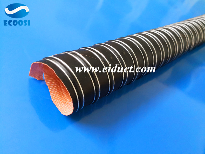 What is high temperature silicone 2ply air ducting?