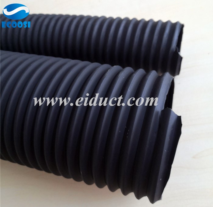 Good resistance to Acid and alkali---Ecoosi industrial TPR flex ducting hose