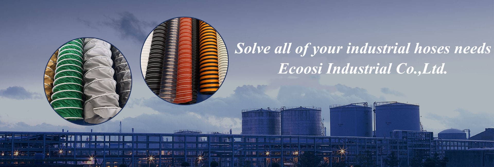 Industrial Flexible Air Ducting Hose From Ecoosi Industrial Co.,Ltd.