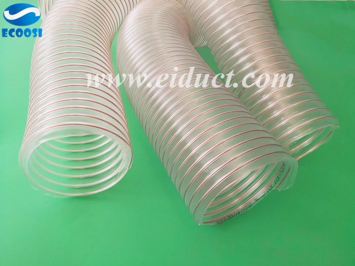 What is the applications of Polyurethane (PU) duct hose？