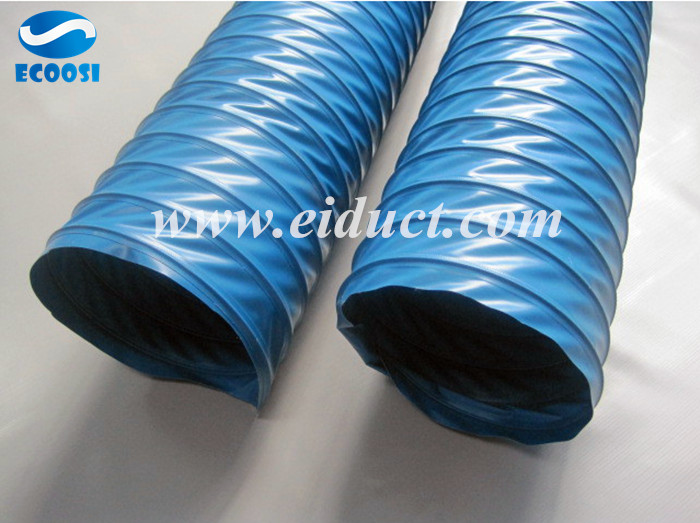PVC-Polyester-Fabric-Air-Duct-Hose-Blue