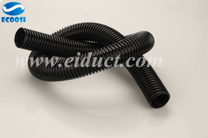 What kind of vacuum suction hose is ideal for light bulk material handling applications?