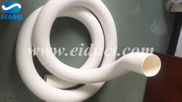 What kind of PVC ducting hose could self-supporting and simply increase or reduce the size?