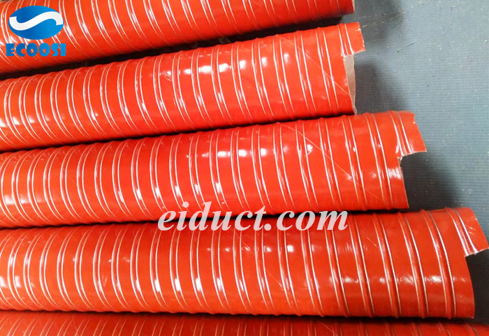 What is high temperature red silicone ventilation hose?