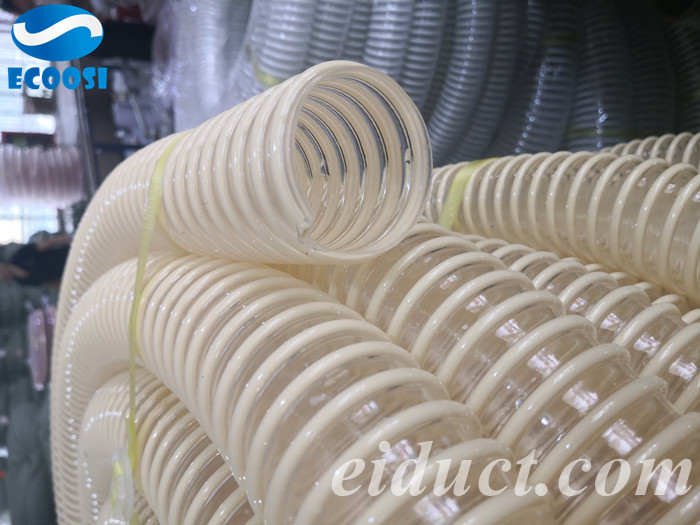 Industrial PVC flexible suction hose from Ecoosi Industrial Co., Ltd.